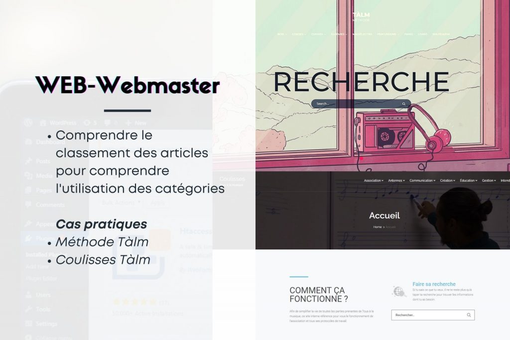 Utilisation effective des catégories dans la méthode et les coulisses Tàlm Utilisation effective des catégories dans la méthode et les coulisses Tàlm