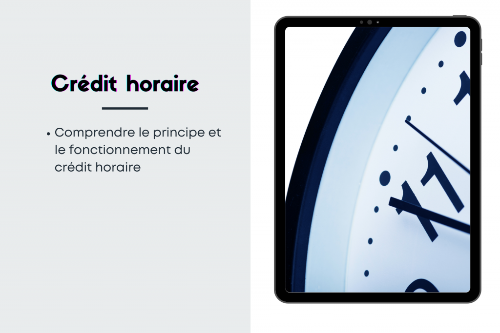 Crédit horaire Crédit horaire